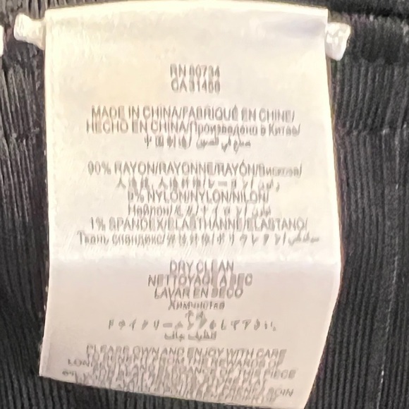 Herve Leger Black Cap Sleeve Mini Bandage Dress - Picture 5 of 7